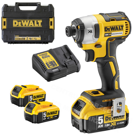 Impact wrench 1/4 18V 205Nm 2x5,0Ah DCF887P2-QW