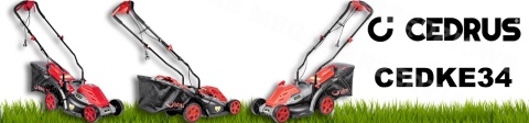 CEDRUS Kosiarka elektryczna 1400W 34 cm CEDRUS Kosiarka elektryczna 1400W 34 cm