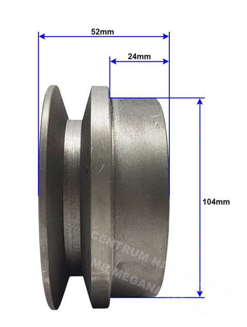 SPRZĘGŁO ODŚRODKOWE DO ZAGĘSZCZARKI 115x19mm 1 PASEK SPRZĘGŁO ODŚRODKOWE DO ZAGĘSZCZARKI 115x19mm 1 PASEK