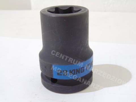 NASADKA UDAROWA E28 3/4 TORX WEWNETRZNY KINGTONY NASADKA UDAROWA E28 3/4 TORX WEWNETRZNY KINGTONY