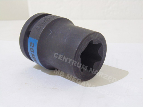 NASADKA UDAROWA E28 3/4 TORX WEWNETRZNY KINGTONY NASADKA UDAROWA E28 3/4 TORX WEWNETRZNY KINGTONY