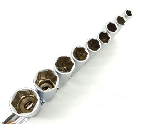 ZESTAW KLUCZY KLUCZE NASADOWE NASADKI 1/2 10-22mm ZESTAW KLUCZY KLUCZE NASADOWE NASADKI 1/2 10-22mm