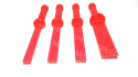 set of plastic scrapers chisels 4pcs.