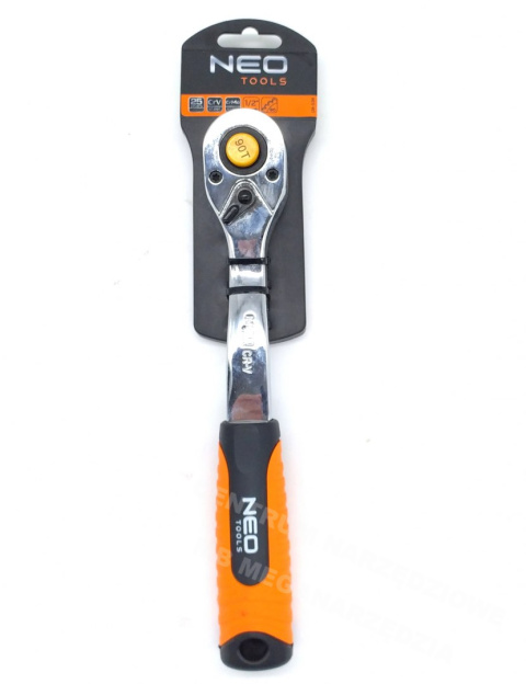 NEO TOOLS Grzechotka treszczotka pokrętło 1/2" 90t 25 lat NEO TOOLS Grzechotka treszczotka pokrętło 1/2" 90t 25 lat