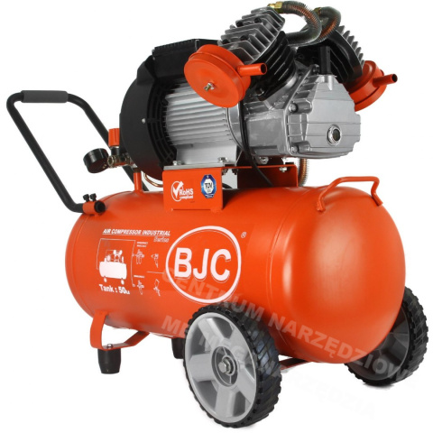 BJC Kompresor sprężarka 50L 10 BAR 390 l/min BJC Kompresor sprężarka 50L 10 BAR 390 l/min