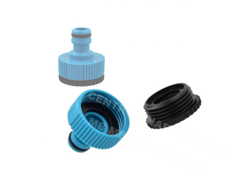 PRZYŁĄCZE DO KRANU 1 X 3/4 BLUE PRZYŁĄCZE DO KRANU 1 X 3/4 BLUE