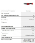 SZLIFIERKA TRZPIENIOWA 6/8mm 18V M18FDG-0 MILWAUKEE