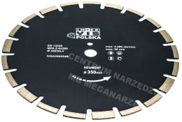 TARCZA DIAMENTOWA 350x25,4mm SEGMENT ASFALT