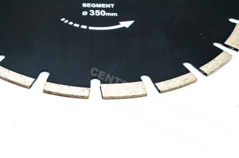 TARCZA DIAMENTOWA 350x25,4mm SEGMENT ASFALT TARCZA DIAMENTOWA 350x25,4mm SEGMENT ASFALT