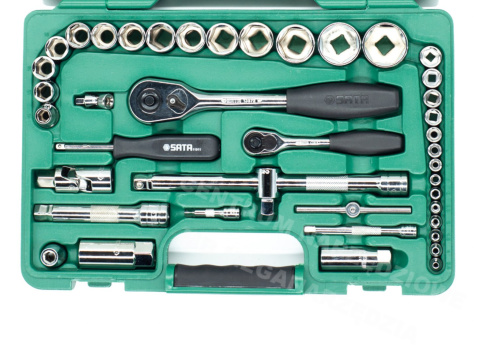 ZESTAW KLUCZY NASADOWYCH 86elm SATA GL09013 ZESTAW KLUCZY NASADOWYCH 86elm SATA GL09013