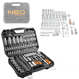 NEO TOOLS 08-666 Klucze nasadowe 110elm 25 lat gwarancji