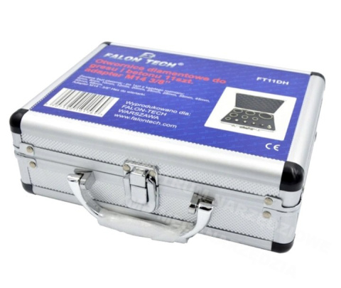 FT11DH OTWORNICE DIAMEN. DO GRESU 11szt + ADAPTER FT11DH OTWORNICE DIAMEN. DO GRESU 11szt + ADAPTER