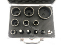 FT11DH OTWORNICE DIAMEN. DO GRESU 11szt + ADAPTER