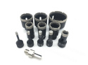 FT11DH OTWORNICE DIAMEN. DO GRESU 11szt + ADAPTER