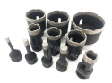FT11DH OTWORNICE DIAMEN. DO GRESU 11szt + ADAPTER