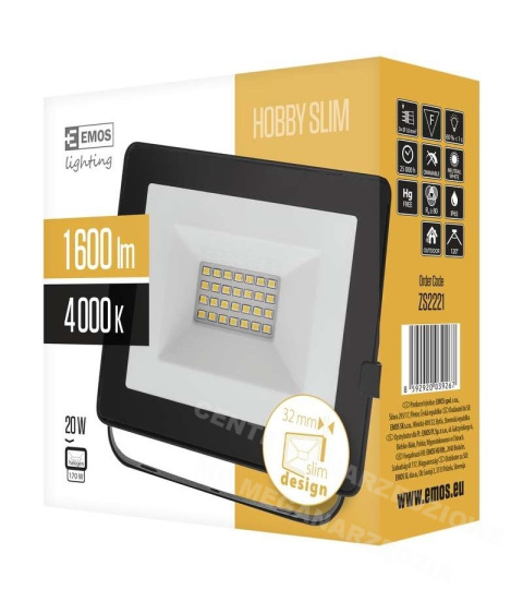 HALOGEN LED HOBBY SLIM-25 20W NEUTRAL. WHITE HALOGEN LED HOBBY SLIM-25 20W NEUTRAL. WHITE