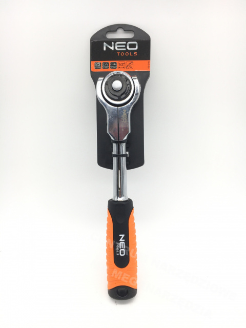 NEO TOOLS Grzechotka obrotowa 360* treszczotka 1/2" 72z 25 lat GW NEO TOOLS Grzechotka obrotowa 360* treszczotka 1/2" 72z 25 lat GW