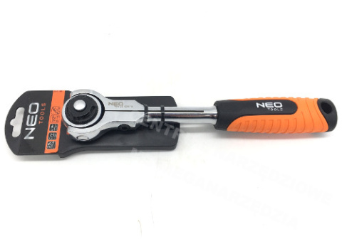 NEO TOOLS Grzechotka obrotowa 360* treszczotka 1/2" 72z 25 lat GW NEO TOOLS Grzechotka obrotowa 360* treszczotka 1/2" 72z 25 lat GW