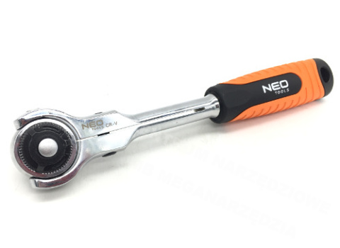 NEO TOOLS Grzechotka obrotowa 360* treszczotka 1/2" 72z 25 lat GW NEO TOOLS Grzechotka obrotowa 360* treszczotka 1/2" 72z 25 lat GW