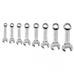 09-791 NEO TOOLS KLUCZE PŁ-OCZ. 8-19mm KRÓTKIE 8szt