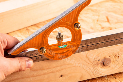 NEO TOOLS Kątownik wielofunkcyjny 30cm kątomierz wikiel NEO TOOLS Kątownik wielofunkcyjny 30cm kątomierz wikiel