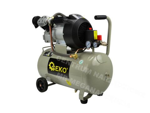 GEKO Kompresor sprężarka 50L 8 BAR 410 l/min GEKO Kompresor sprężarka 50L 8 BAR 410 l/min