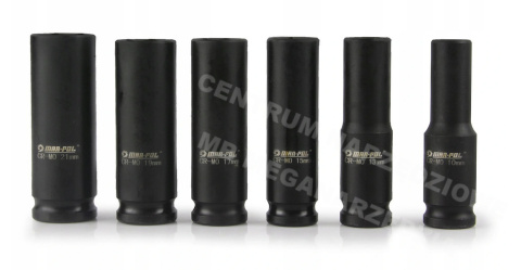 M58255 NASADKI UDAROWE 1/2 6 ELEMENTÓW 10-21MM M58255 NASADKI UDAROWE 1/2 6 ELEMENTÓW 10-21MM