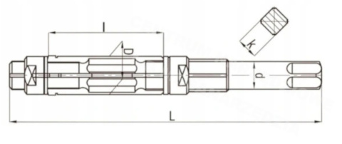 ROZWIERTAK NASTAWNY HSS 15,25 - 17 mm NRZe ROZWIERTAK NASTAWNY HSS 15,25 - 17 mm NRZe