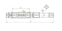 ROZWIERTAK NASTAWNY HSS 26 - 29,5 mm NRZe