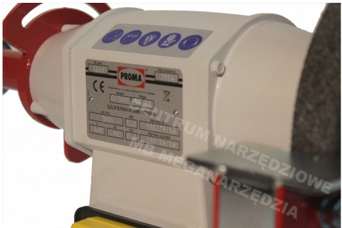 PROMA Szlifierka kombinowana 750W 400V PROMA Szlifierka kombinowana 750W 400V