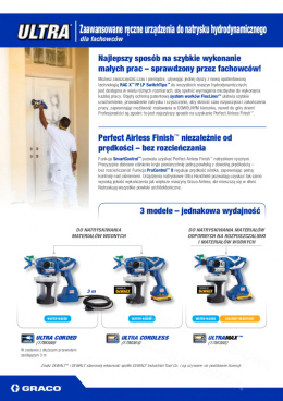 17P258 PISTOLET GRACO ULTRAMAX AIRLESS CORDLESS
