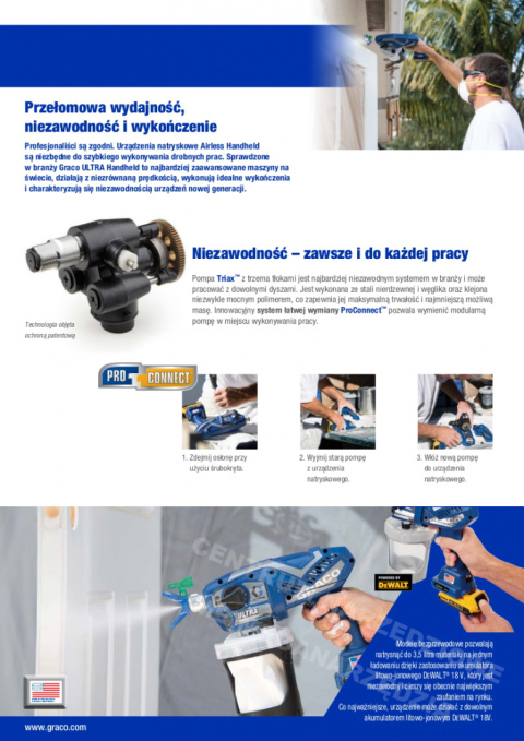 17P258 PISTOLET GRACO ULTRAMAX AIRLESS CORDLESS 17P258 PISTOLET GRACO ULTRAMAX AIRLESS CORDLESS