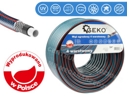 GEKO Wąż ogrodowy 3/4" 50m 4 warstwy