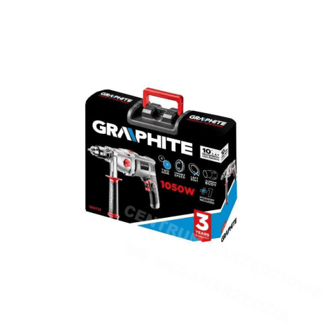 58G722 WIERTARKA UDAROWA 1050W DWUBIE. WALIZKA 58G722 WIERTARKA UDAROWA 1050W DWUBIE. WALIZKA