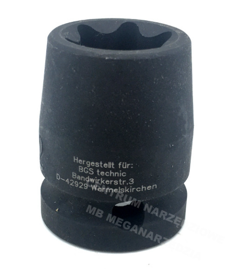 B.9779-20 NASADKA UDAROWA 1/2 E-TORX E20 B.9779-20 NASADKA UDAROWA 1/2 E-TORX E20