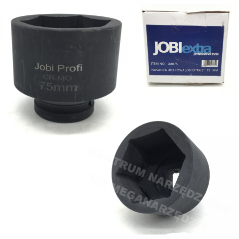 NASADKA UDAROWA KLUCZ 75mm 1'' KLUCZ NASADKA UDAROWA KLUCZ 75mm 1'' KLUCZ