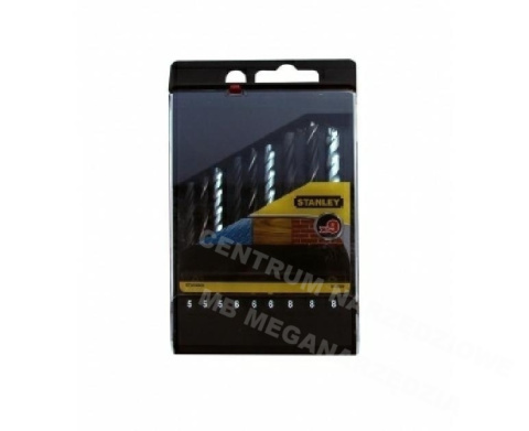 STANLEY WIERTŁA MIESZANE 9szt 5-6-8mm 56005-QA