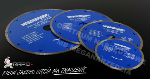 TARCZA DIAMENTOWA 180x1,6x25,4 RAPID BLUE M08715 TARCZA DIAMENTOWA 180x1,6x25,4 RAPID BLUE M08715