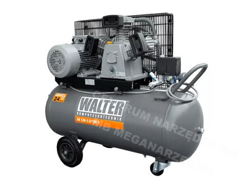 WALTER KOMPRESOR 100L 10 BAR GK 530-3,0/100P WALTER KOMPRESOR 100L 10 BAR GK 530-3,0/100P