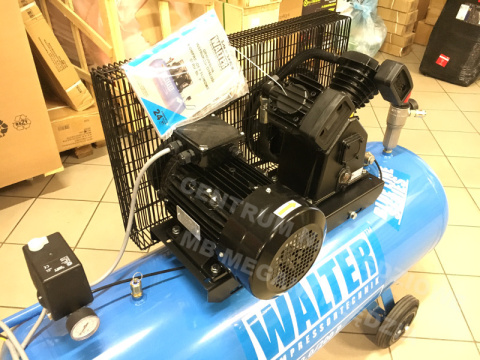 KOMPRESOR SPRĘŻARKA 200L 9 BAR 500 l/min WALTER KOMPRESOR SPRĘŻARKA 200L 9 BAR 500 l/min WALTER