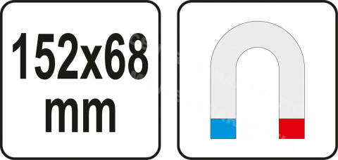 YT-08312 MISKA MAGNETYCZNA PROSTOKĄTNA 152x68mm YT-08312 MISKA MAGNETYCZNA PROSTOKĄTNA 152x68mm