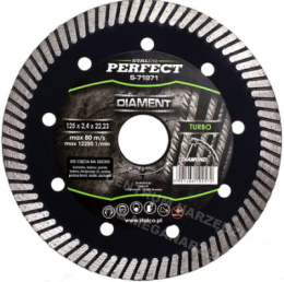 S-71971 TARCZA DIAMENTOWA 125mm TURBO PERFECT