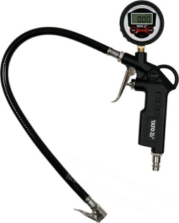 YT-23702 PISTOLET Z MANOMETREM LCD DO POMPOWANIA
