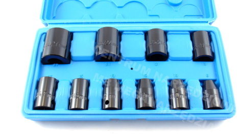 FT1012 IMPACT SOCKET KIT. 1/2 "8-27mm 10pcs FT1012 IMPACT SOCKET KIT. 1/2 "8-27mm 10pcs