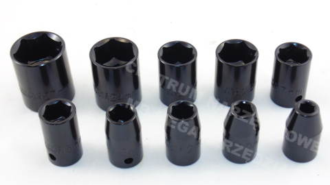 FT1012 IMPACT SOCKET KIT. 1/2 "8-27mm 10pcs FT1012 IMPACT SOCKET KIT. 1/2 "8-27mm 10pcs