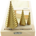 TITANIUM STEP DRILLS 4-39MM DRILL BITS
