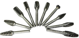 FREZY PILNIKI METALU TRZPIENIOWY 6MM WIDIOWY HSS