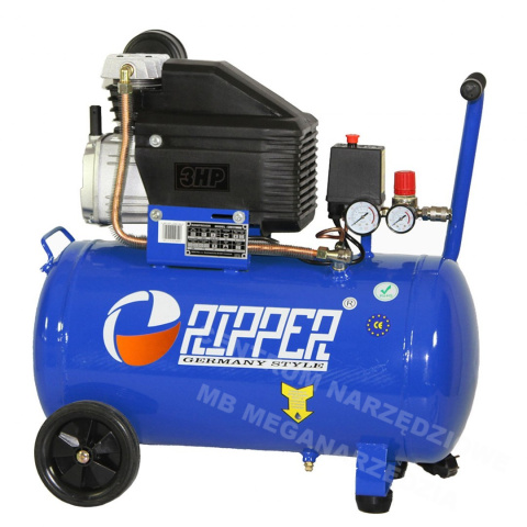 KOMPRESOR 50L SPRĘŻARKA 206 l/min 230V RIPPER KOMPRESOR 50L SPRĘŻARKA 206 l/min 230V RIPPER