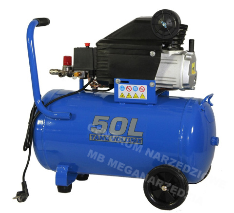 KOMPRESOR 50L SPRĘŻARKA 206 l/min 230V RIPPER KOMPRESOR 50L SPRĘŻARKA 206 l/min 230V RIPPER