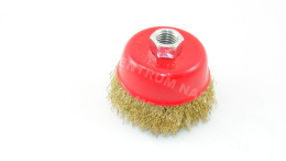 GEKO Front Brush 75mm M14 Wire for Gold Grinder